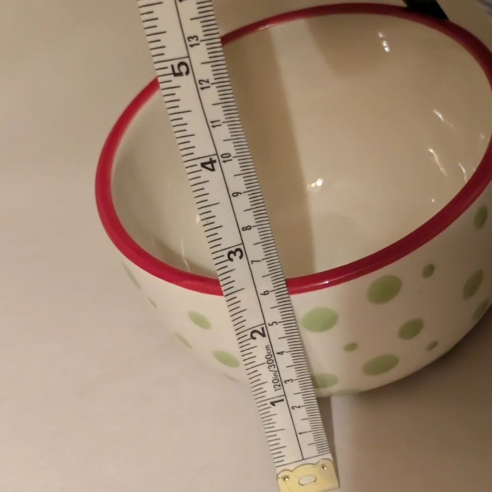 Pier 1 Coffee Mug Polka Dot